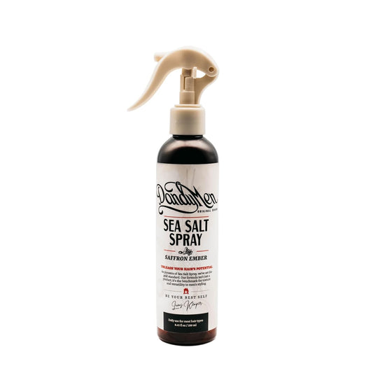 Sea Salt Spray – Lightweight Texture, Volume, and Flexible Hold with Epsom Salt & Pro-Vitamin B5 (8.45 oz, Saffron Ember)