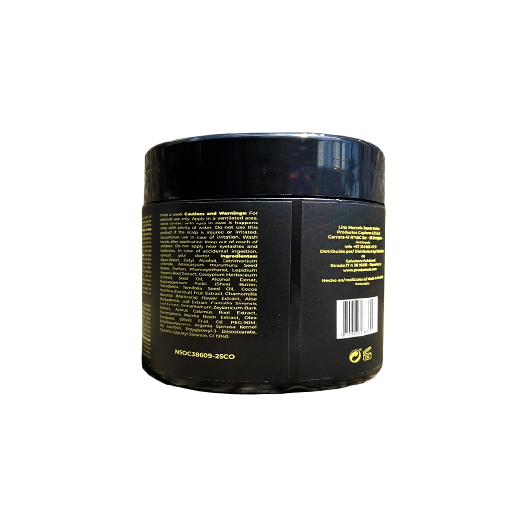 LZ Maca Hair Treatment Cream – Deep Conditioning & Collagen Repair for Damaged & Frizzy Hair – Smooth, Silky Hair & Strength Care – Capillary Regeneration