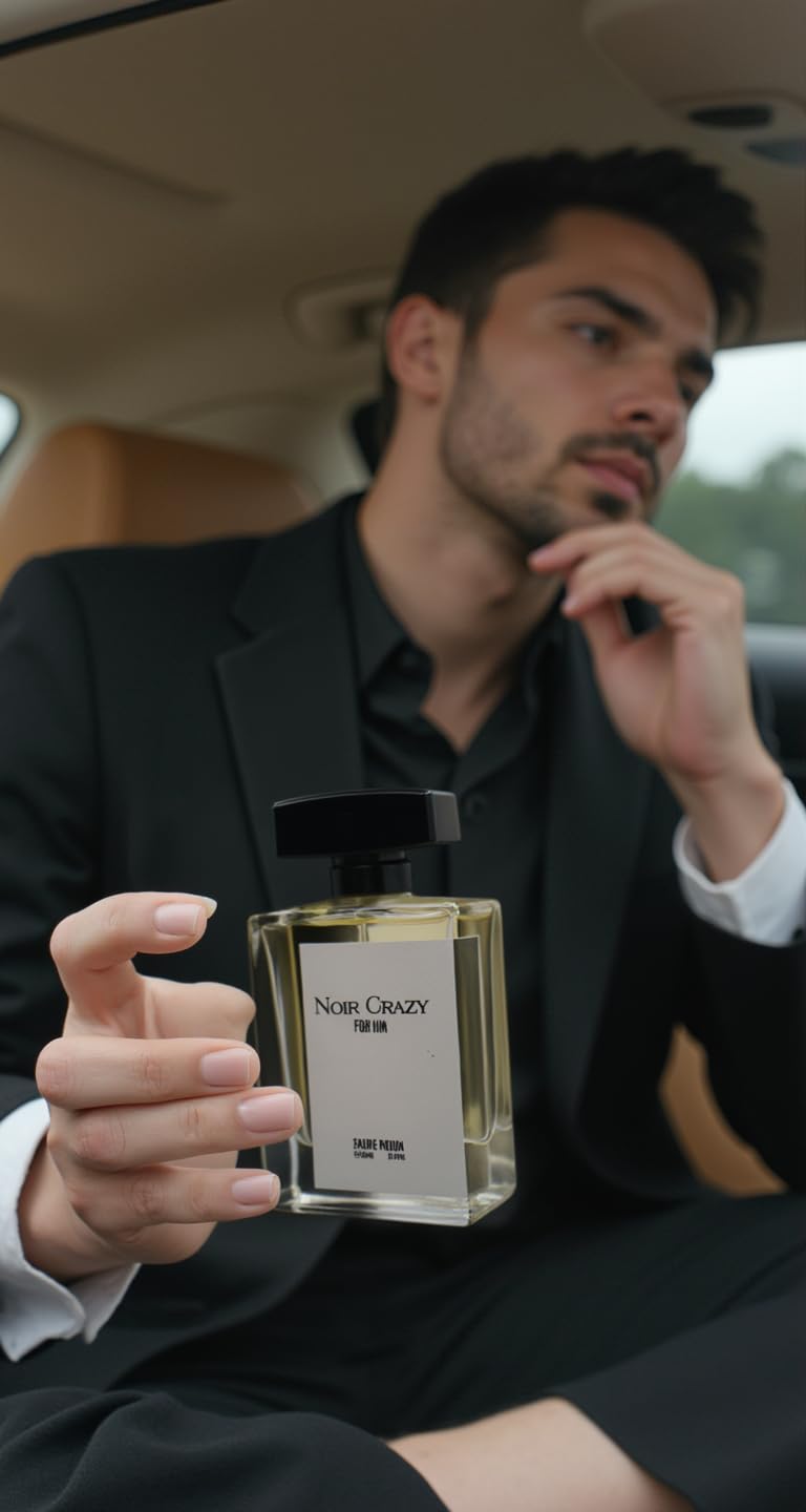 Noir Crazy, Bold Luxury Fragrance with Citrus, Woods, Amber, 2023 Edition