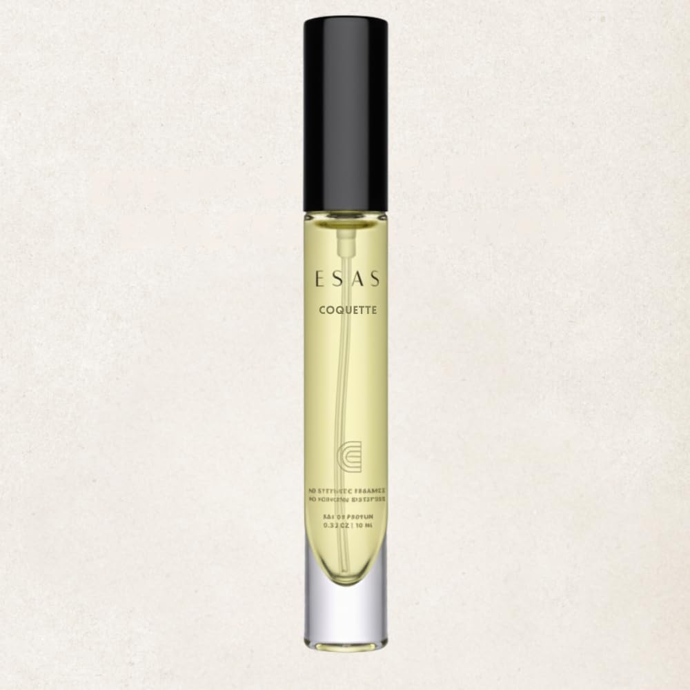 Esas NYC Coquette - Organic Perfume Mist, MADESAFE®–FLIRTY | FLORAL | CREAMY– 0.33 oz Fragrance EDP