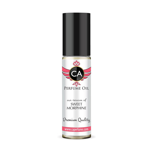 CA Perfume Impression of Sweet Morphine for Women Fragrance Oil Floral Scent Long Lasting Perfumes for Women Travel Size TSA Ready Mini Parfum Body Oil Roll-on 0.33 Fl Oz 10ml