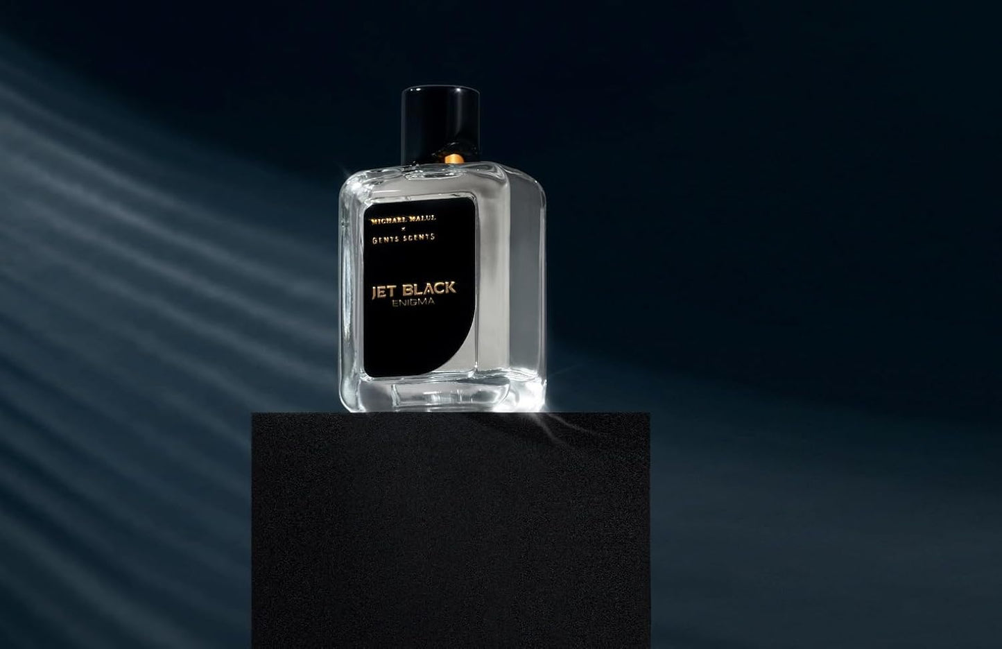 Michael Malul Jet Black Enigma Eau de Parfum for Men - 100ml | 3.4oz