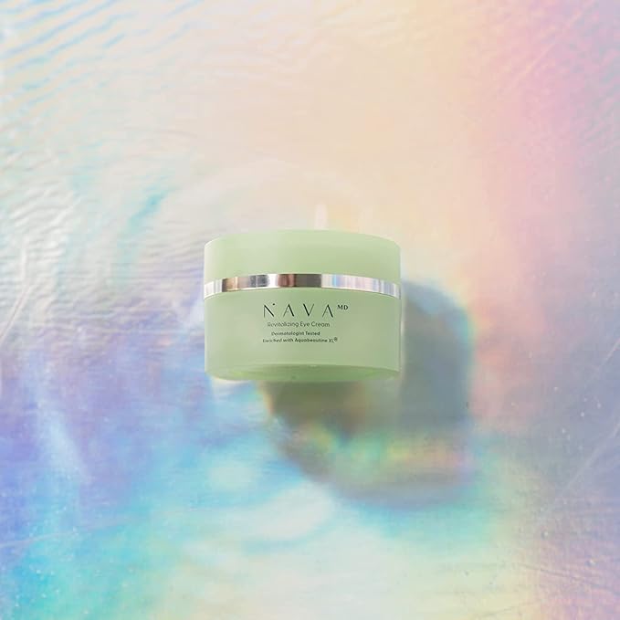 NAVA MD Revitalizing Eye Cream | Rejuvenating Eye Treatment | Developed By Doctors and Scientists | Visibly Reduce Dark Circles And Crow’s Feet | Contains Aquabeautine XL