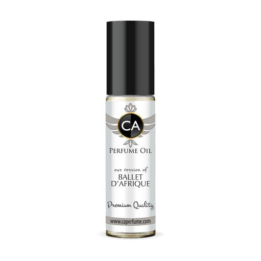 CA Perfume Impression of Ballet D'afrique Unisex Fragrance Oil Amber Woody Scent Long Lasting Perfumes for Women & Men Travel Size TSA Ready Mini Parfum Body Oil Roll-on 0.33 Fl Oz 10ml