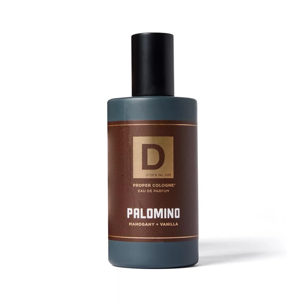 Duke Cannon Proper Cologne Palomino | Men's Eau de Parfum | Mahogany and Vanilla | Subtle, Long-Lasting Natural Scent | 1.7 fl oz