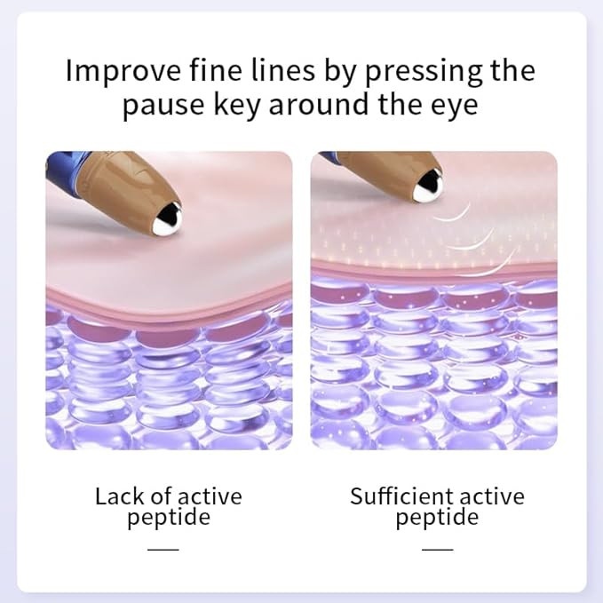 O'CHEAL Anti- Wrinkle Eye Cream With Roller Ball Quick Drying Hydrating Hyaluronic Acid Refreshing Eye Serum Fades Fine Line