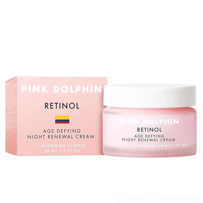 Retinol Night Cream for Face - Age Defying Night Renewal Cream and Facial Moisturizer - Regenerates, Hydrates & Soothes Skin, Boost Collagen Production - Premium Colombian Skin Care - 1oz