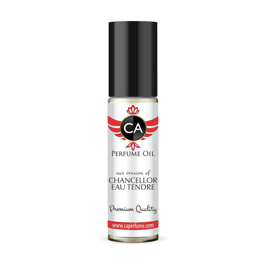 CA Perfume Impression of Chancellor Eau Tendre for Women Eau De Parfum Floral Fruity Scent Long Lasting Perfumes for Women Travel Size TSA Ready for Day and Night Wear 0.33 Fl Oz 10ml