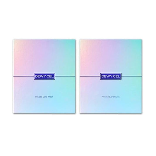 DEWYCEL Private Care Mask 1+1 (10EA) / premium facial mask / 3 step cell restoration mask