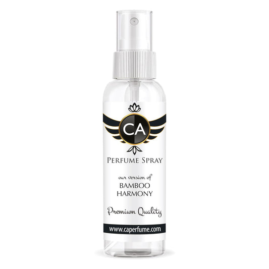 CA Perfume Eco Refill Impression of Bamboo Harmony For Women & Men Eau de Parfum Spray Atomizer Bottle 2 Fl Oz/60ml-X1