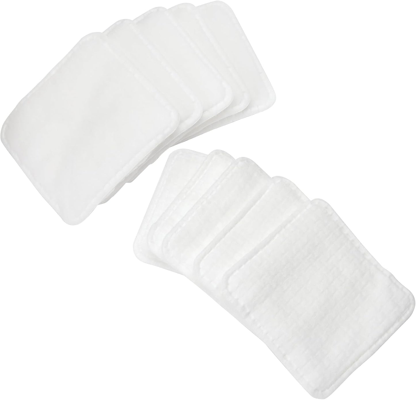 ForPro Premium Pure & Simple XL Facial Pads (360-Count), Triple Layered Ultra Soft Disposable Makeup Remover Pads, 100% Vegan & Cruelty-Free, Pack of 6-60 Cotton Squares