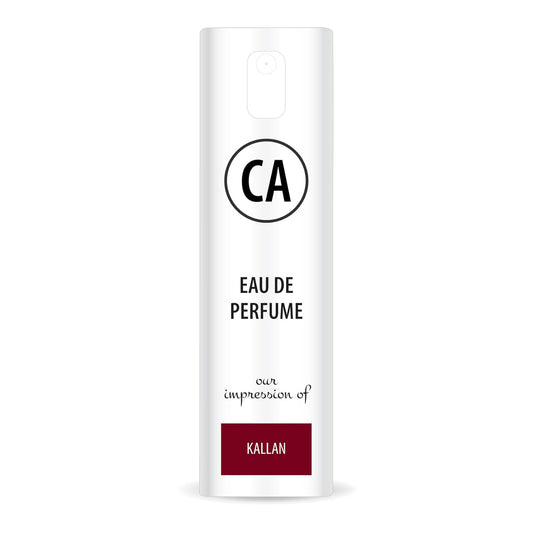 CA Perfume Impression of Kallan Unisex Eau De Parfum Amber Spicy Scent Long Lasting Unisex Fragrance Travel Size TSA Ready for Day and Night Wear 0.33 Fl Oz 10ml