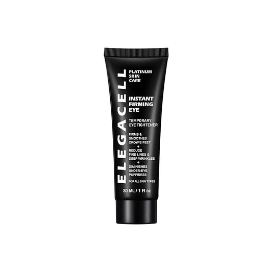 Elegacell Temporary Eye Tightener Cream Instant Firm Eye - Smooth the Look of Fine Lines, 1 Fl oz / 30ml