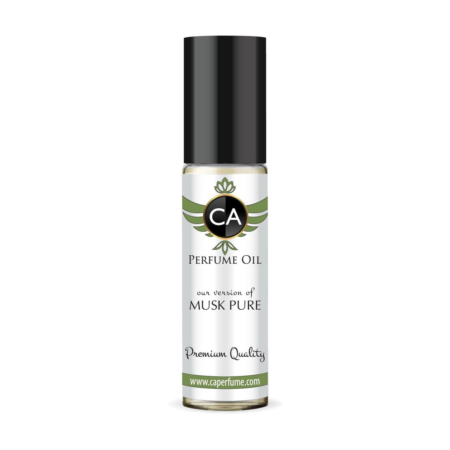 CA Perfume Impression of Musk Pure for Women Fragrance Oil Floral Woody Musk Scent Long Lasting Perfumes for Women Travel Size TSA Ready Mini Parfum Body Oil Roll-on 0.33 Fl Oz 10ml