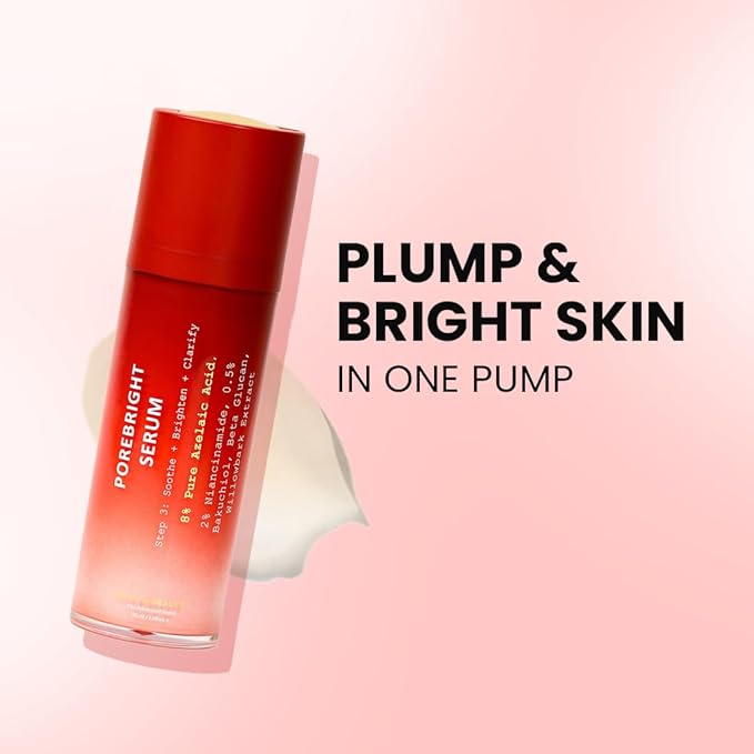 TRUTH & BEAUTY Advanced Skincare Combo: Porebright, C Radiance, & Smart Ageing Complex Serums for Radiant, Brightening, Even Tone Serum for All Skin Types (35, 30x2 ML)