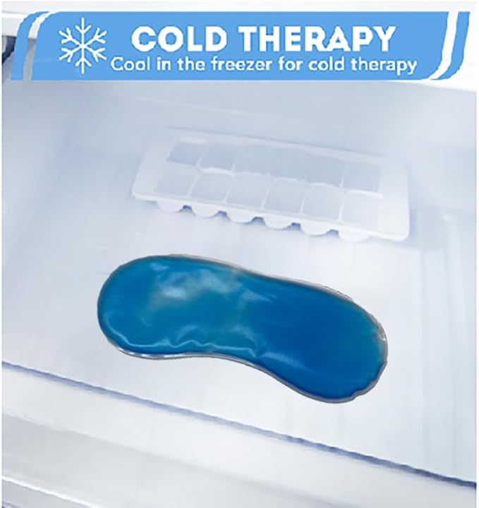 Heated Eye Mask for Dry Eyes,FSA HSA Eligible,Syndrome, MGD, Blepharitis, Stye Eye Treatment,Warm Compress for Eyes, Cool Eye Masks for Dark Circles and Puffiness,Soothe Eye Discomfort.(Grey)