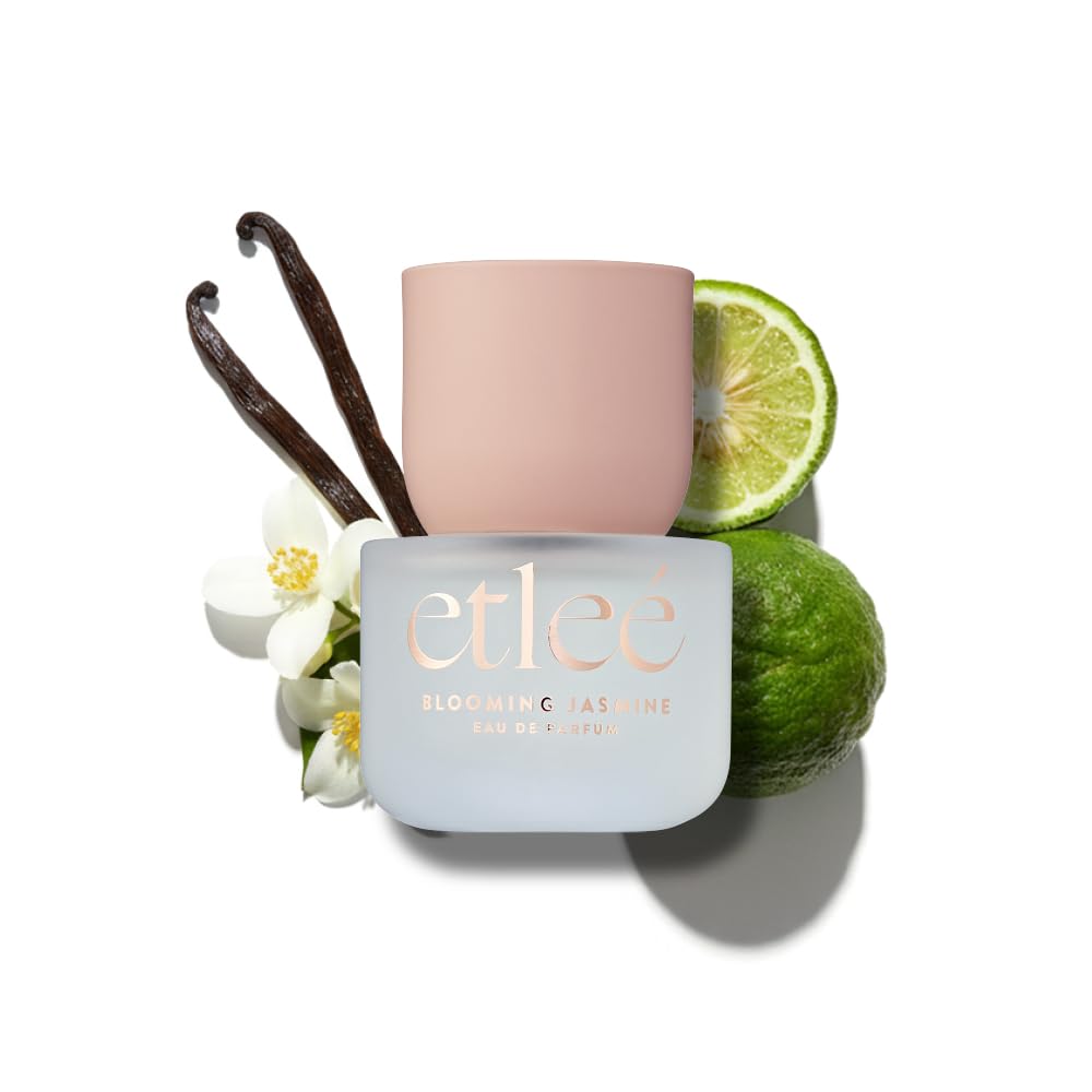 Blooming Jasmine Eau de Parfum 1.01oz, Long Lasting Perfume Inspired by Val's Born in Roma, Oriental Floral Notes With Vanilla, Neroli, Citrus Bergamot & Musk, Luxury Fragrance for Women & Men