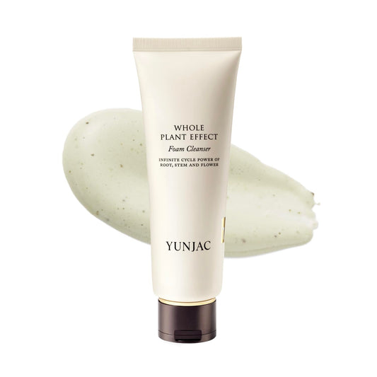 Whole Plant Effect Foam Cleanser (4.23 oz) - Gentle Creamy Matcha Foam Cleanser. Gently Removes and Cleanses. Hydrate and Soothe Skin.