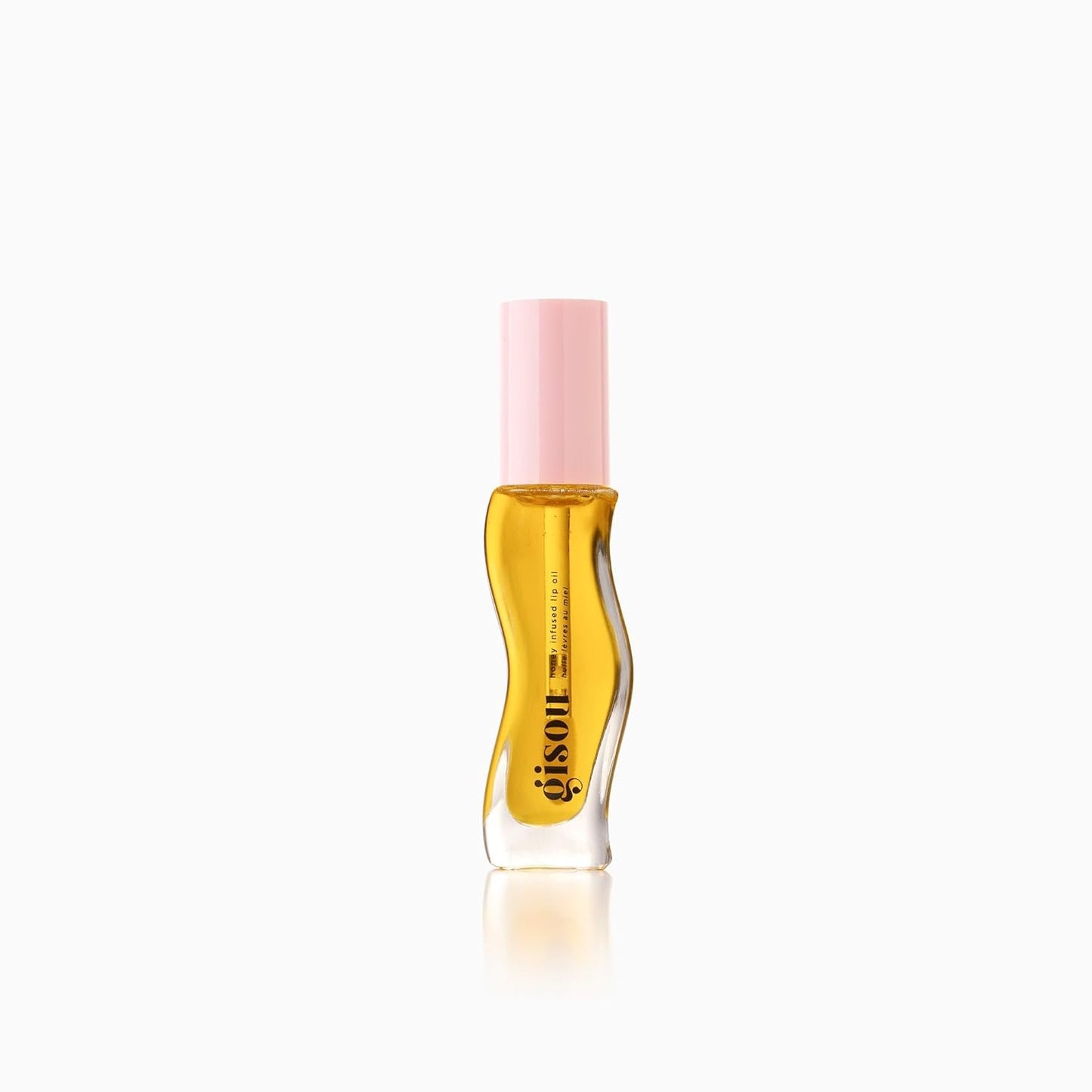 Gisou Honey Infused Hydrating Lip Oil, Nourishing Lip Moisturizer for Dry Lips, 0.27 fl oz (Fresh Honey)