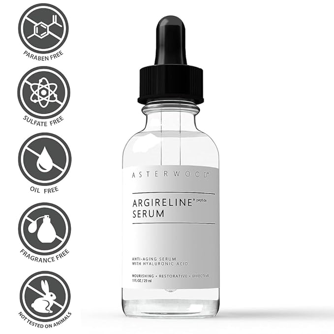 Asterwood Argireline Serum 1 oz + Hyaluronic Acid Eye Serum