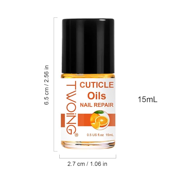 0.5FL.OZ Cuticle Oil, Nail Growth Oil Natural Lavender oil blended with jojoba oil, Vitamin E Nail Cuticle Oil for Repairs Cuticles Overnight Moisturizes and Strengthens Nails Cuticles