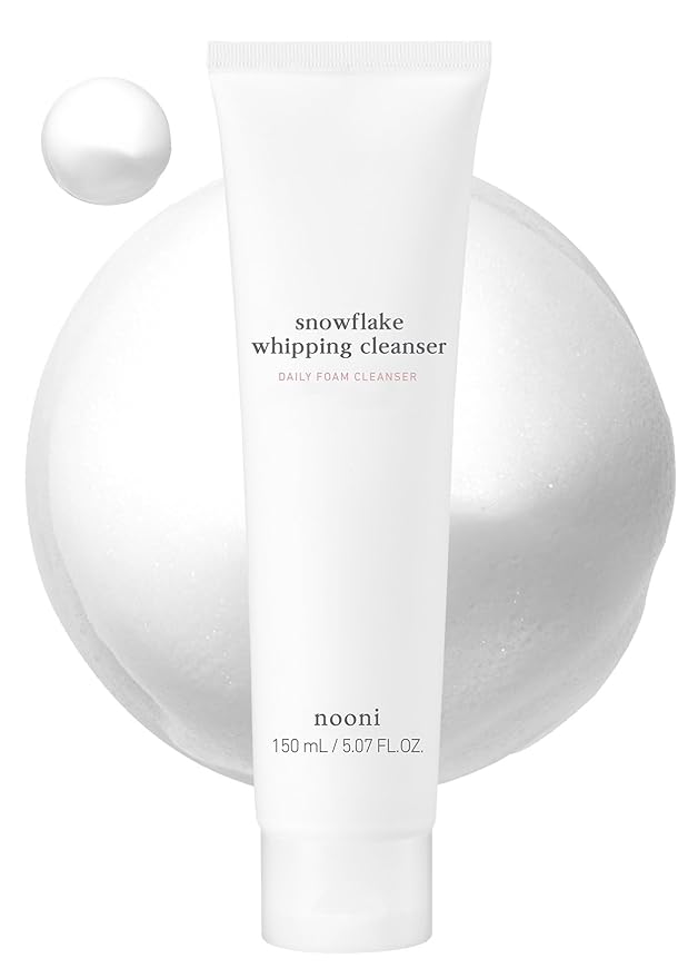 I DEW CARE Korean Skin Care Set Trio - Vitamin To Glow Pack + NOONI Korean Facial Clenaser - Snowflake Whipping Cleanser 5.07 Fl Oz Bundle