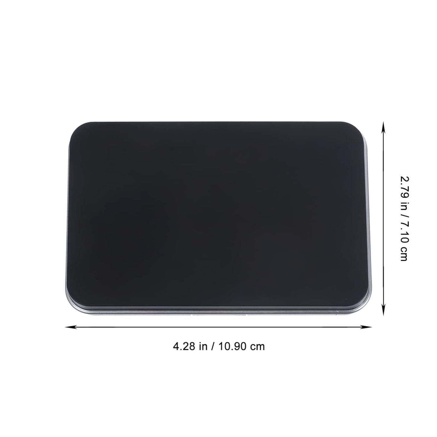 Minkissy Empty Eyeshadow Palette Magnetic Makeup Palette with Mirror Refillable Eyeshadow Palette Empty Lipstick Pallet Empty Eyeshadow Pans for Eyeshadow Lipstick Blush Powder, 2PCS