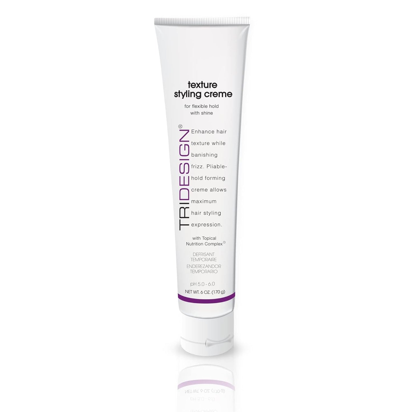 TRIDESIGN Texture Styling Creme with Topical Nutrition Complex - Hair Styling Products for Men and Women, Scented Smoothing Cream for Hair, Anti Frizz hair Products 6oz/199g Tube