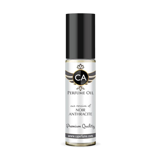CA Perfume Impression of Noir Anthraci̇te for Men Perfume Oil Chypre Scent Long Lasting Cologne for Men Travel Size TSA Ready Mini Parfum Body Oil Roll-on 0.33 Fl Oz 10ml