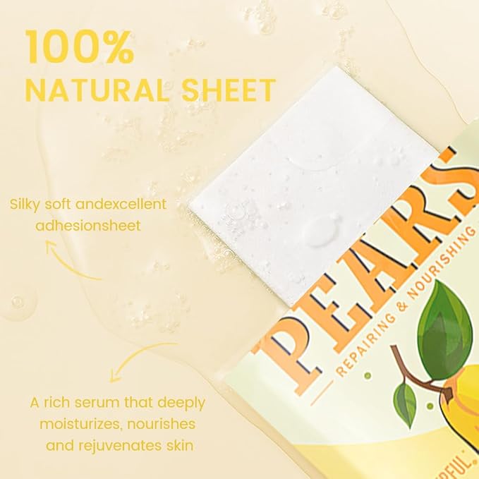 Face Sheet Mask Skincare,Hydrating Spa Face Mask For Sensitive Skin,Moisturize,Nourish for All Skin Types,Natural Skin Care Spa Face Mask for Women Men Girls,Pack of 6