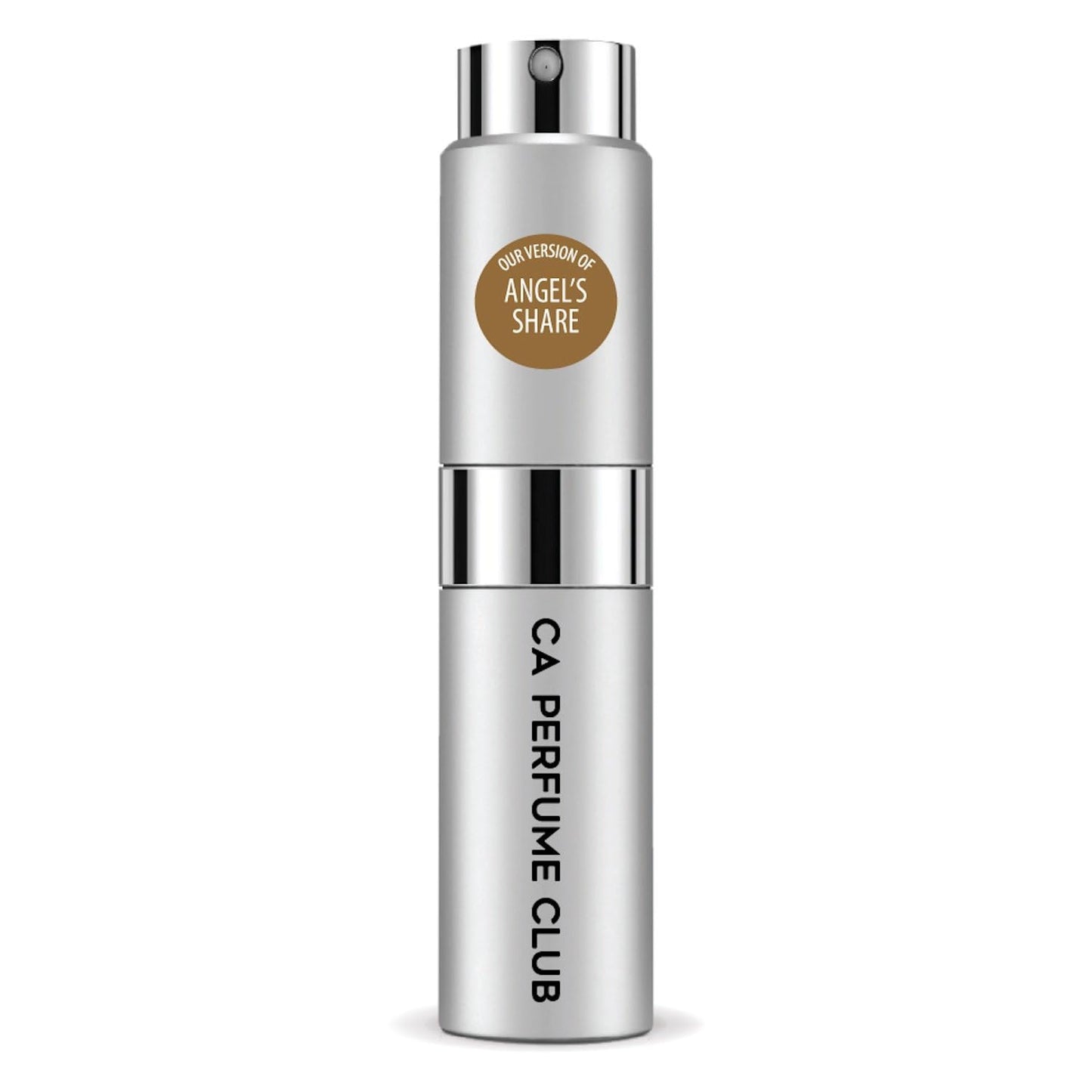 CA Perfume Impression of Angel's Share For Women Replica Version Fragrance Dupes Concentrated Long Lasting Eau de Parfum Spray Refillable Atomizer Bottle 0.27 Fl Oz/8ml-X1