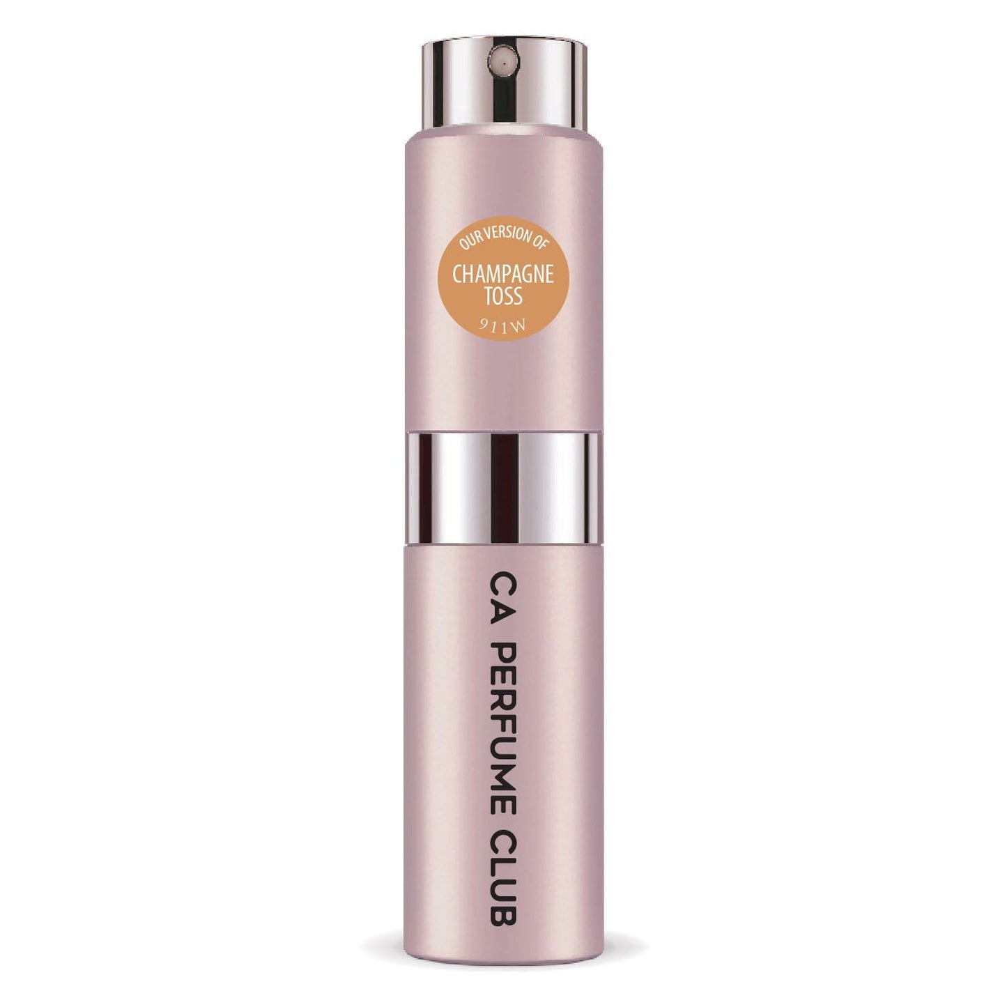 CA Perfume Impression of Champagne Toss for Women Floral Fruity Scent Long Lasting Perfumes for Women Eau De Parfum Travel Size Refillable Atomizer Spray 0.27 Fl Oz 8ml