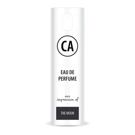 CA Perfume Impression of The Moon Unisex Eau De Parfum Amber Floral Scent Long Lasting Unisex Fragrance Travel Size TSA Ready for Day and Night Wear 0.33 Fl Oz 10ml