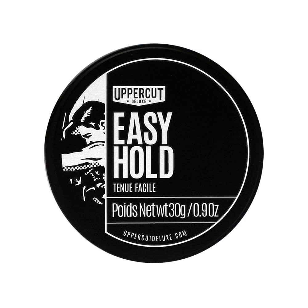 UPPERCUT DELUXE Easy Hold Midi, Hair Pomade For Men, Light Hold, Natural Finish Water-Based Pomade For Men Washes Out Easily, 0.9 oz / 30g