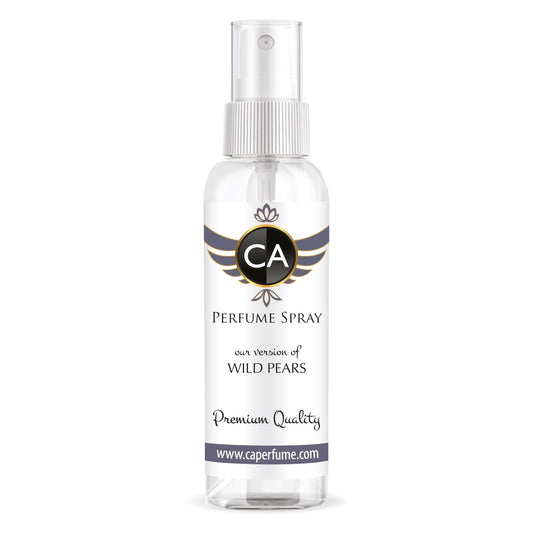 CA Perfume Eco Refill Impression of Wild Pears For Women & Men Eau de Parfum Spray Atomizer Bottle 2 Fl Oz/60ml-X1