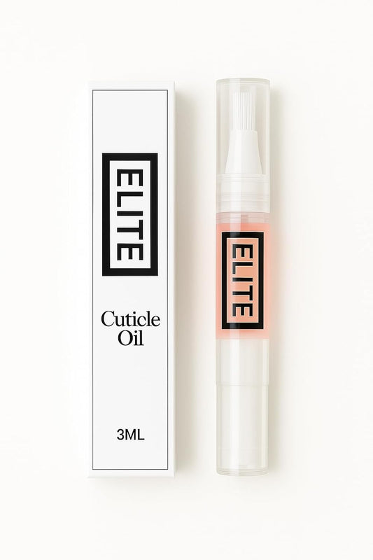 Elite Cuticle Oil Pen (Peach) – Hydrating Nail & Cuticle Oil with Jojoba Oil & Vitamin E – Sweet Scented Nail Care Treatment (3ML)