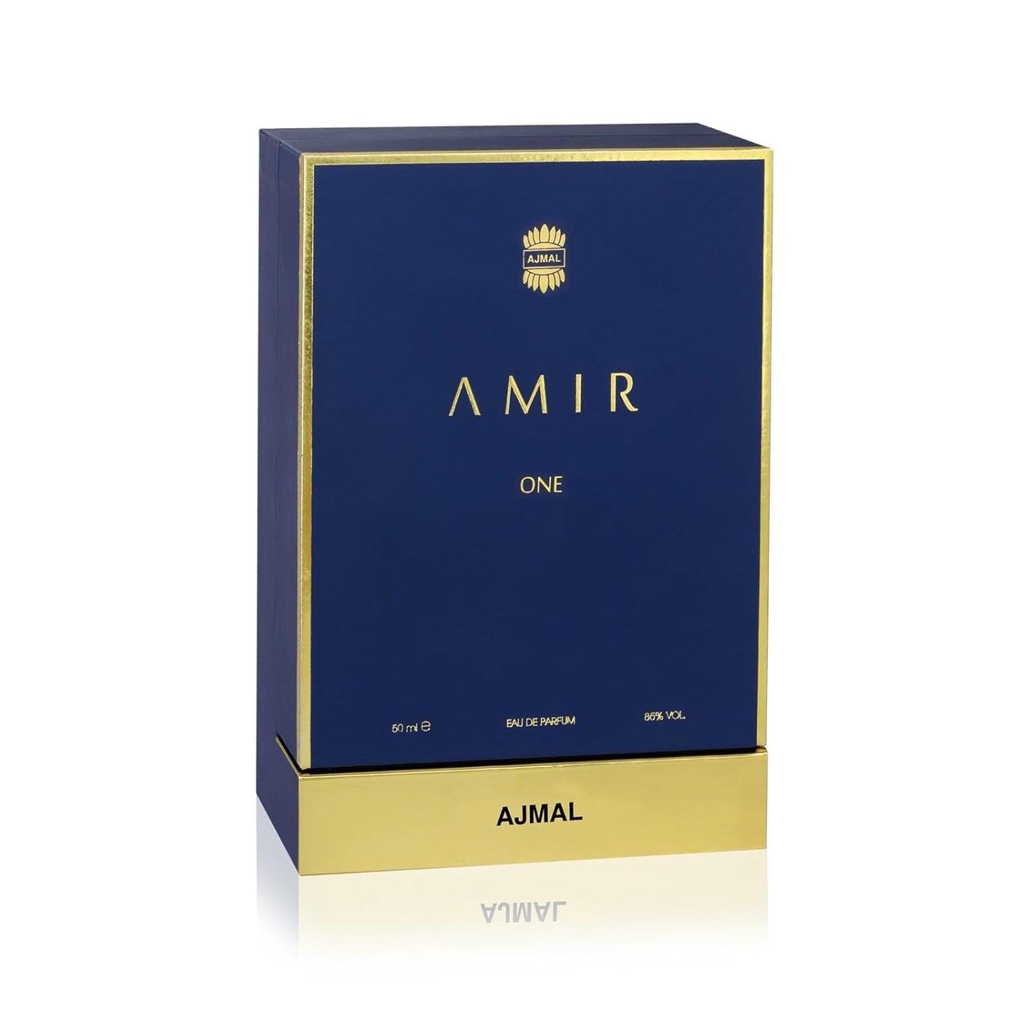 Ajmal Amir One Eau de Parfum 1.7 Fl Oz | Luxury Unisex Perfume from the Amir Series | Floral, Spicy & Ambery Oriental Fragrance with Wood & Oudh | Long-Lasting Arabic Perfume for Men & Women