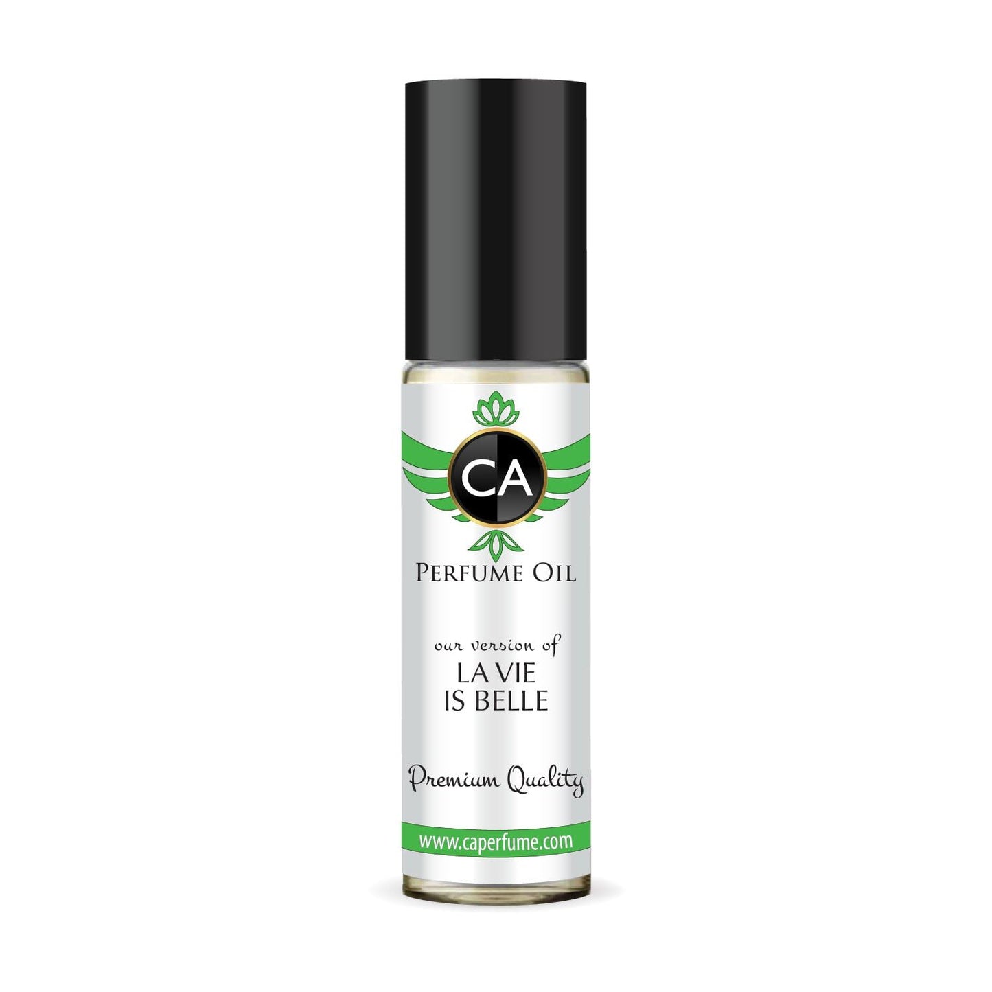 CA Perfume Impression of La Vie Belle for Women Fragrance Oil Floral Fruity Gourmand Scent Long Lasting Perfumes for Women Travel Size TSA Ready Mini Parfum Body Oil Roll-on 0.33 Fl Oz 10ml
