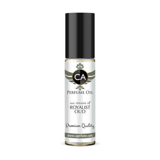 CA Perfume Impression of Royalist Oud Unisex Fragrance Oil Amber Fougere Scent Long Lasting Perfumes for Women & Men Travel Size TSA Ready Mini Parfum Body Oil Roll-on 0.33 Fl Oz 10ml
