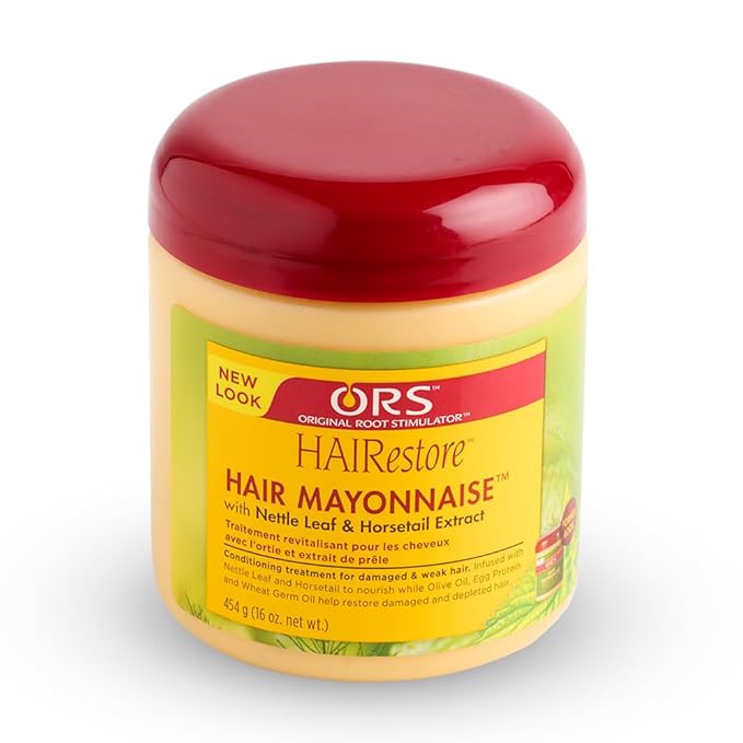 ORS HAIRestore Hair Mayonnaise with Nettle Leaf and Horsetail Extract HAIRepair Coconut Oil & Baobab Vital Oils - Bundle