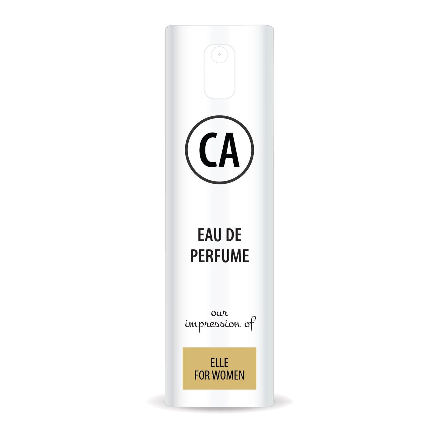 CA Perfume Impression of Elle for Women Eau De Parfum Amber Floral Scent Long Lasting Perfumes for Women Travel Size TSA Ready for Day and Night Wear 0.33 Fl Oz 10ml