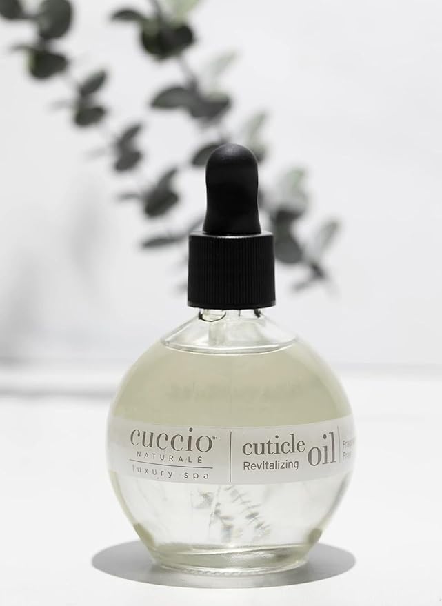 Cuccio Naturale Revitalizing Cuticle Oil - Hydrating Oil For Repaired Cuticles Overnight - Remedy For Damaged Skin And Thin Nails - Paraben/Cruelty-Free Formula - Fragrance-Free - 2.5 Oz