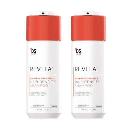 DS Labs Revita Shampoo, 205 mL – Scalp Refreshing Cleanse for Fuller Looking, Volumizing, Lightweight Hydration, Sulfate & Silicone Free, Color Safe, For Men & Women, 2 Pack