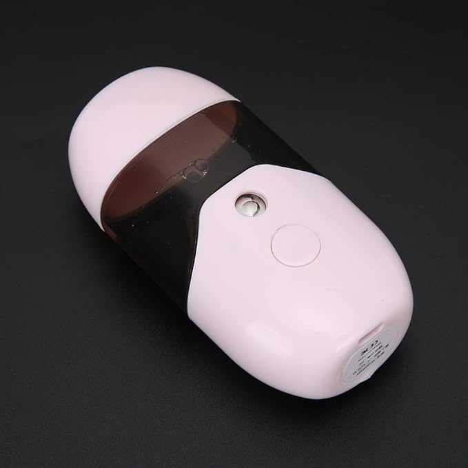 mister Sprayer, 50ml Portable Handheld USB Facial Mister, Facial Steamers for Skin Care, Face Moisturizing, Home, Office, Travel ()