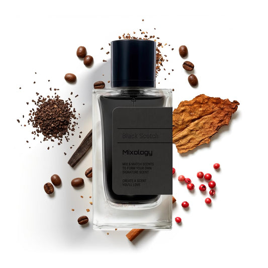 Black Scotch Eau de Parfum – Mixture Black Afghano + Blk Opium, Unisex Perfume 3.4 Fl Oz (100ml)