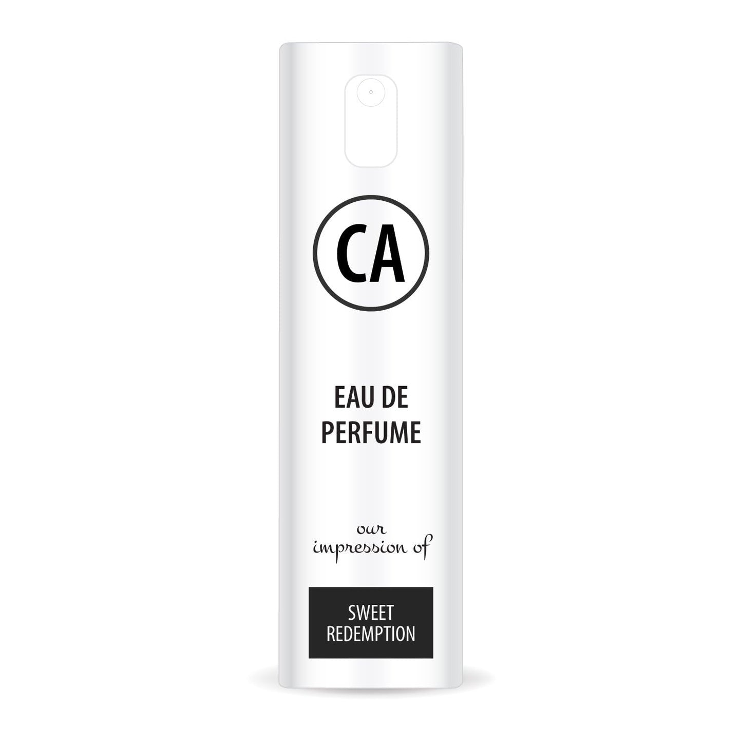CA Perfume Impression of Sweet Redemption Unisex Eau De Parfum Amber Floral Scent Long Lasting Unisex Fragrance Travel Size TSA Ready for Day and Night Wear 0.33 Fl Oz 10ml