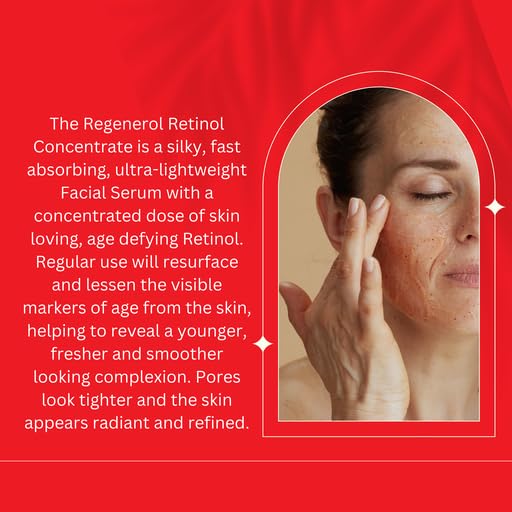 Consult Beaute - Regenerol - Retinol Serum for Face - Rapid Resurfacing Facial Treatment Concentrate - Resurface Skin Texture - Visibly Reduce Appearance of Fine Lines and Deep Wrinkles - 2 FL.Oz.