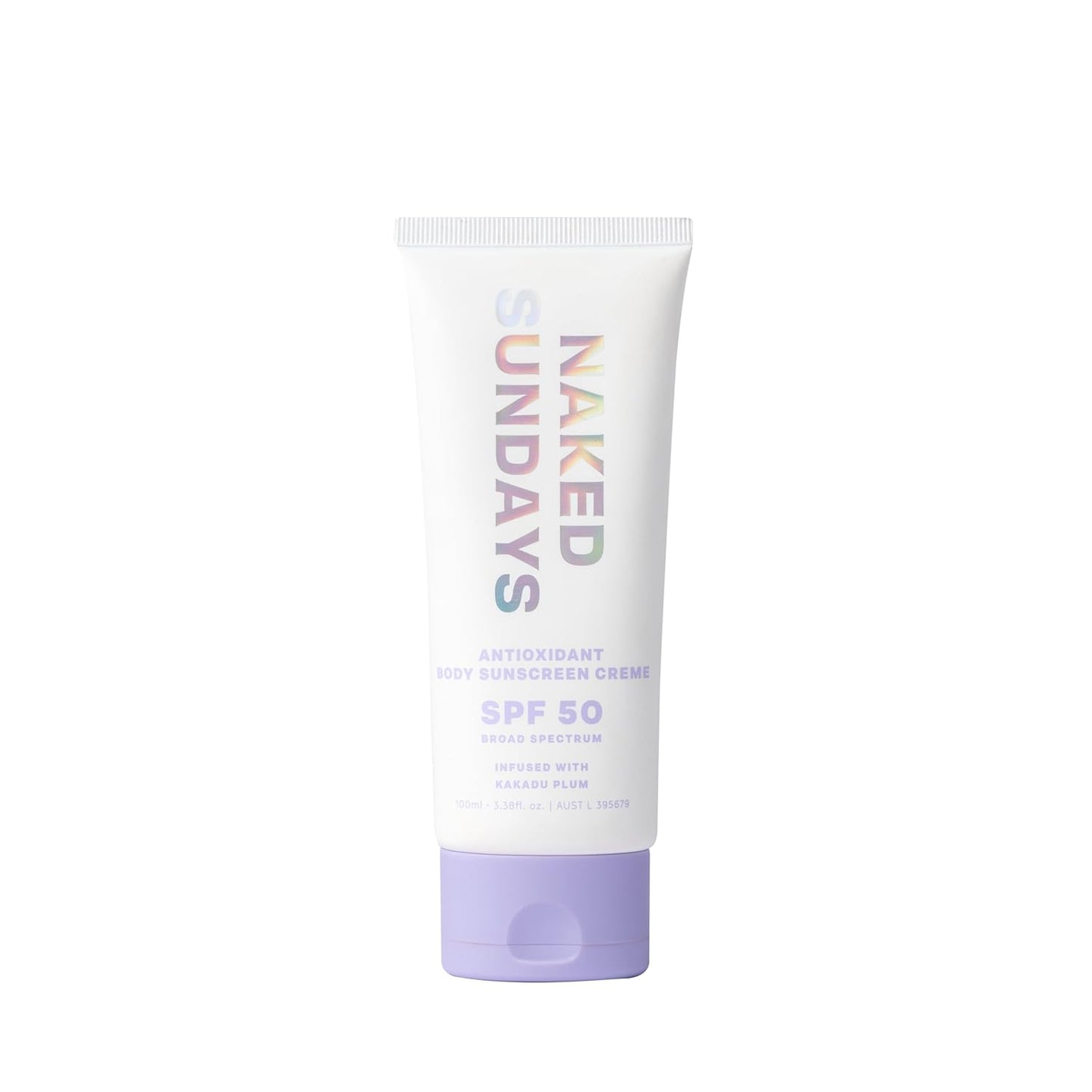 Naked Sundays SPF 50 Antioxidant Body Sunscreen Lotion – Broad Spectrum UVA/UVB Protection, Hydrating & Lightweight – 100ml