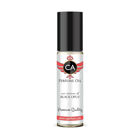 CA Perfume Impression of Black Opus for Women Fragrance Oil Amber Vanilla Scent Long Lasting Perfumes for Women Travel Size TSA Ready Mini Parfum Body Oil Roll-on 0.33 Fl Oz 10ml