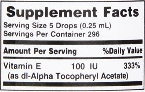 Nature’s Bounty Vitamin E Oil, Supports 30,000IU Vitamin 2.5 fl